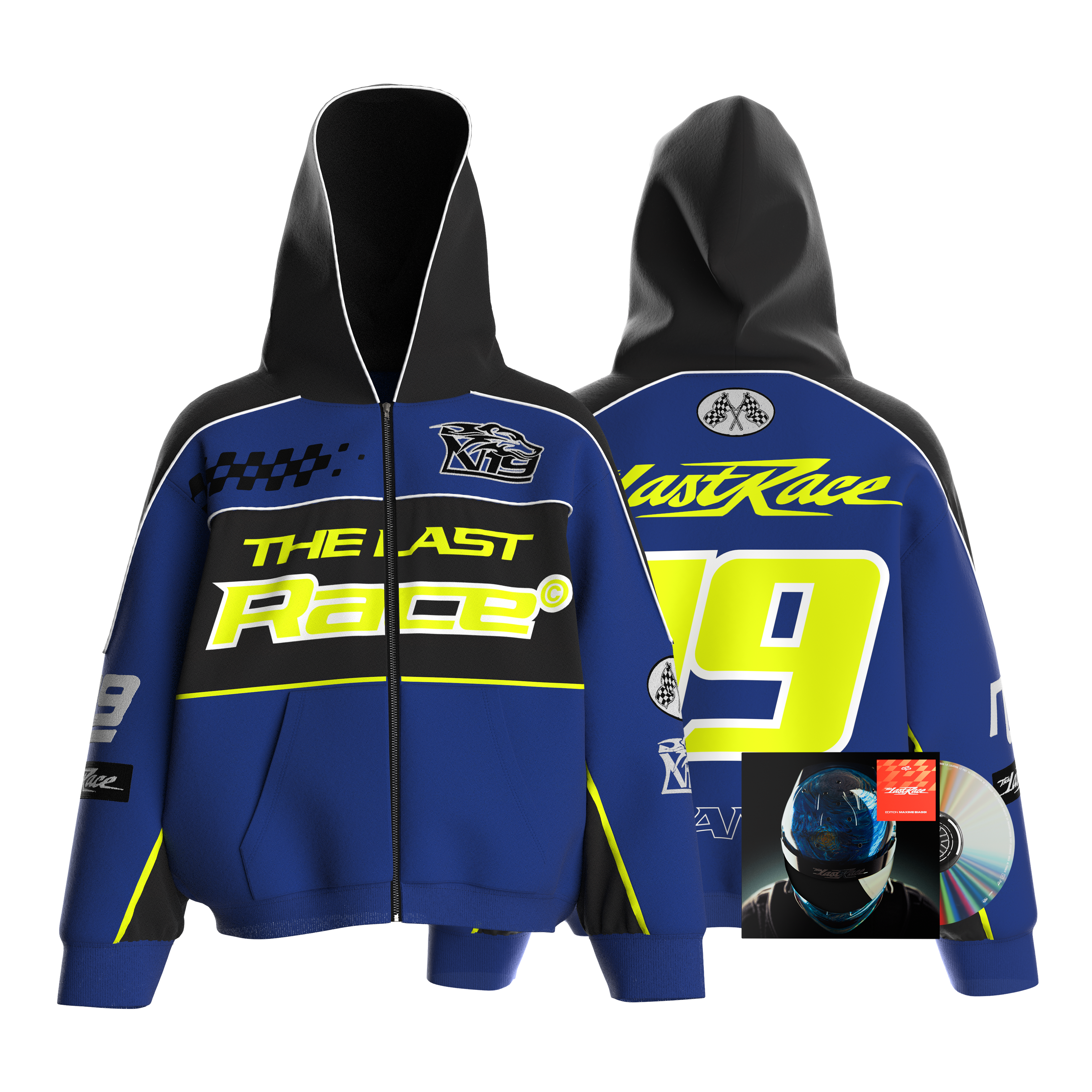 Pack Hoodie ZIP Racing